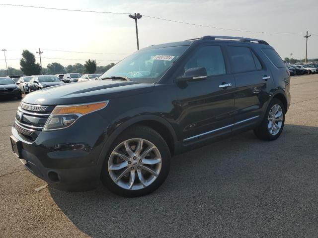 1FM5K7F92EGA01076 - 2014 FORD EXPLORER LIMITED GRAY photo 1