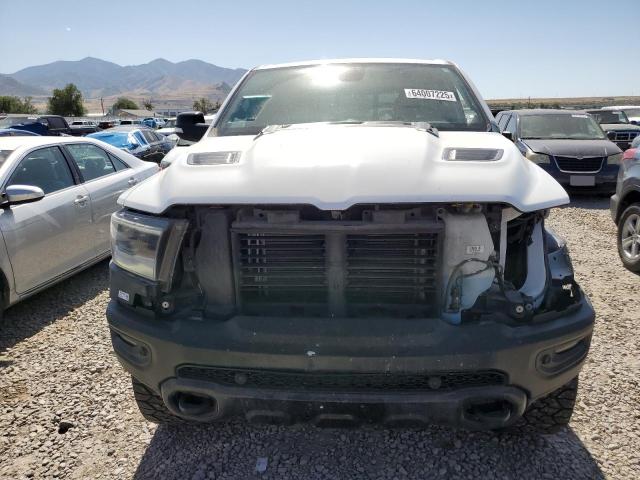 1C6SRFLT6KN703557 - 2019 RAM 1500 REBEL WHITE photo 5