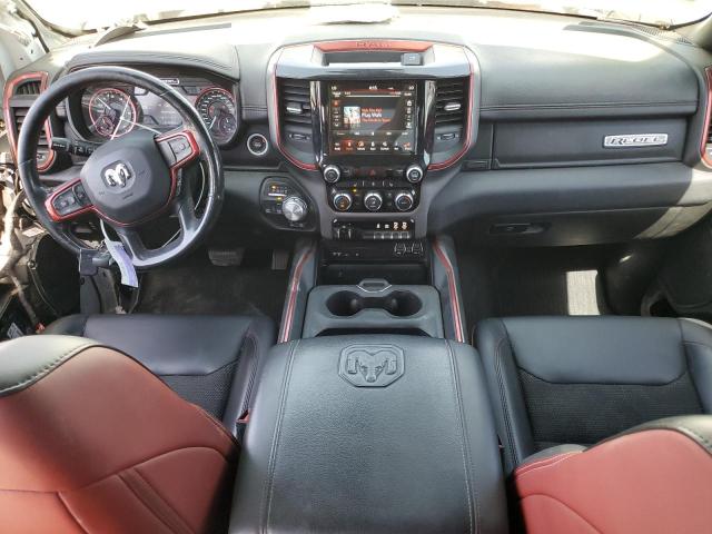 1C6SRFLT6KN703557 - 2019 RAM 1500 REBEL WHITE photo 8