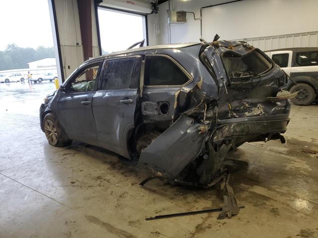 5TDJKRFH1ES034310 - 2014 TOYOTA HIGHLANDER XLE Mavi foto 2