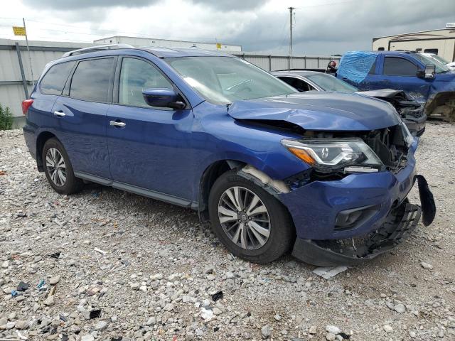 5N1DR2MM8KC614095 - 2019 NISSAN PATHFINDER S 蓝色 照片 4