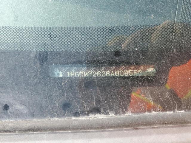 1HGCM72626A008553 - 2006 HONDA ACCORD EX RED photo 12