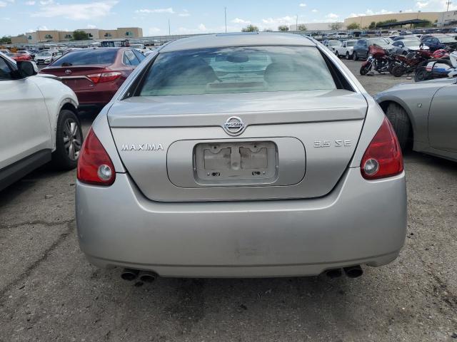 1N4BA41E34C869354 - 2004 NISSAN MAXIMA SE SILVER photo 6