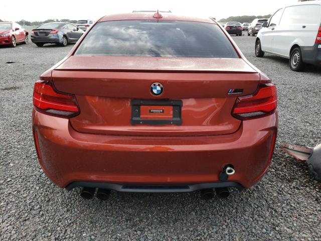 WBS2U7C57K7D13503 - 2019 BMW M2 COMPETITION ORANGE photo 6