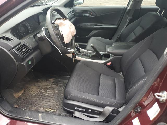 1HGCR2F57FA070925 - 2015 HONDA ACCORD SPORT BURGUNDY photo 7