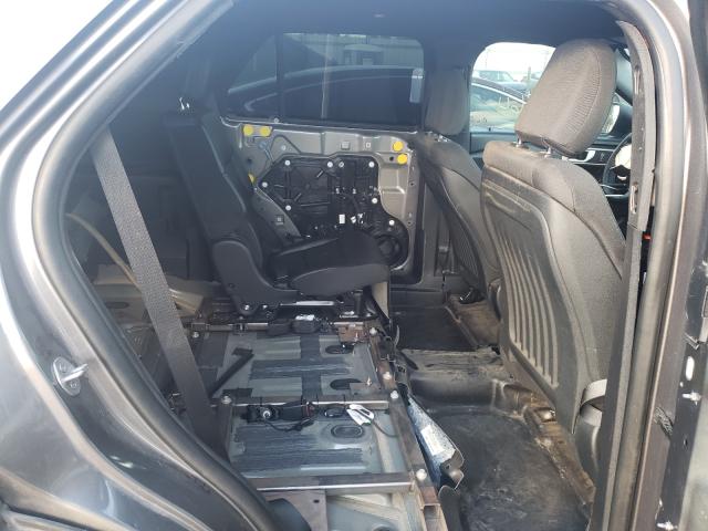1FM5K8AB4LGC15127 - 2020 FORD EXPLORER POLICE INTERCEPTOR GRAY photo 6