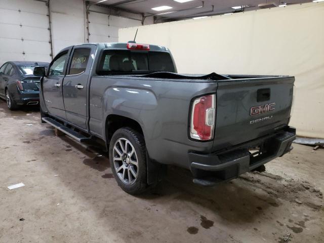 1GTG6EEN0N1231299 - 2022 GMC CANYON DENALI GRAY photo 3