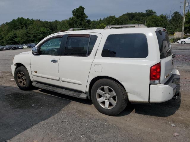 5N1AA08B56N728752 - 2006 NISSAN ARMADA SE WHITE photo 2