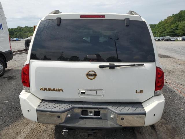 5N1AA08B56N728752 - 2006 NISSAN ARMADA SE WHITE photo 6