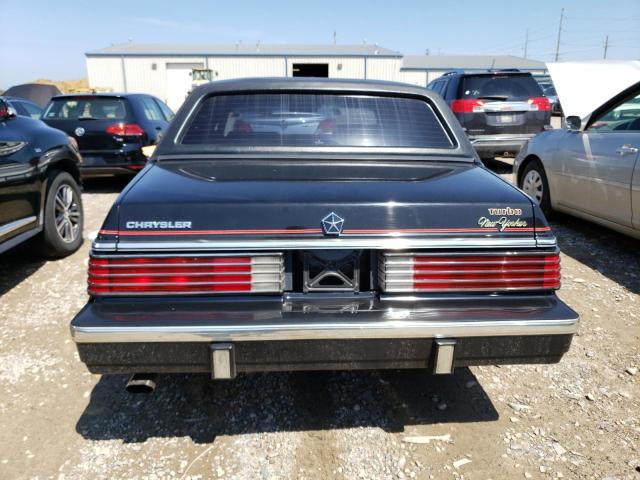 1C3BT56E8FC256477 - 1985 CHRYSLER NEW YORKER BLACK photo 6