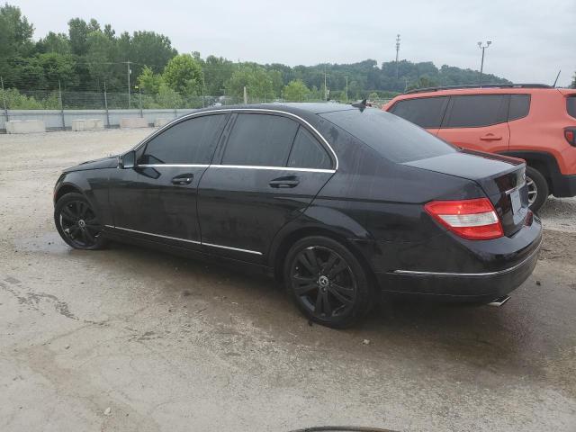 WDDGF81X89R053969 - 2009 MERCEDES-BENZ C 300 4MATIC BLACK photo 2