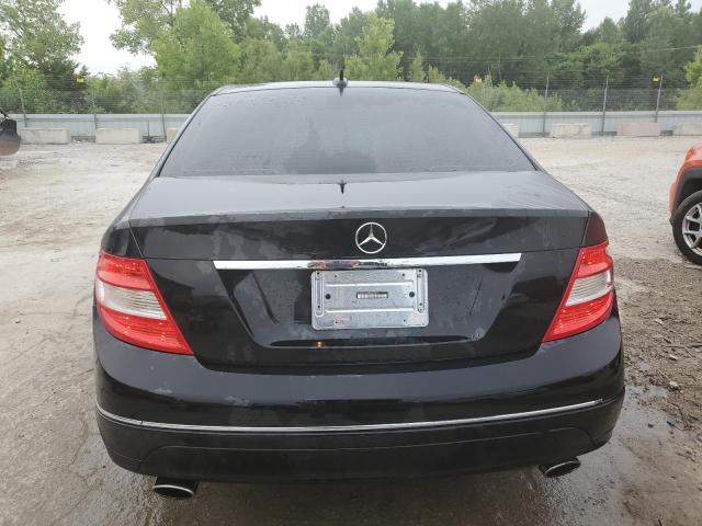 WDDGF81X89R053969 - 2009 MERCEDES-BENZ C 300 4MATIC BLACK photo 6