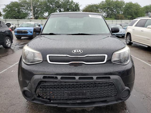 KNDJN2A20E7080741 - 2014 KIA SOUL BLACK photo 5