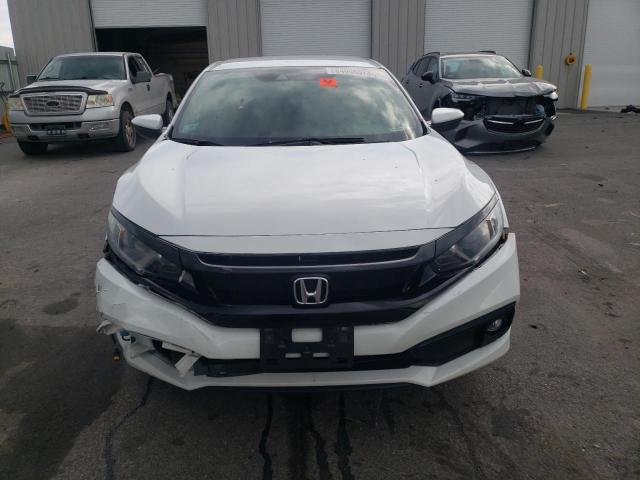 2HGFC2F83KH582119 - 2019 HONDA CIVIC SPORT თეთრი ფოტო 5