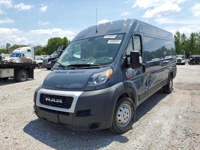 3C6URVJG8LE112614 - 2020 RAM PROMASTER 3500 HIGH ლურჯი ფოტო 2