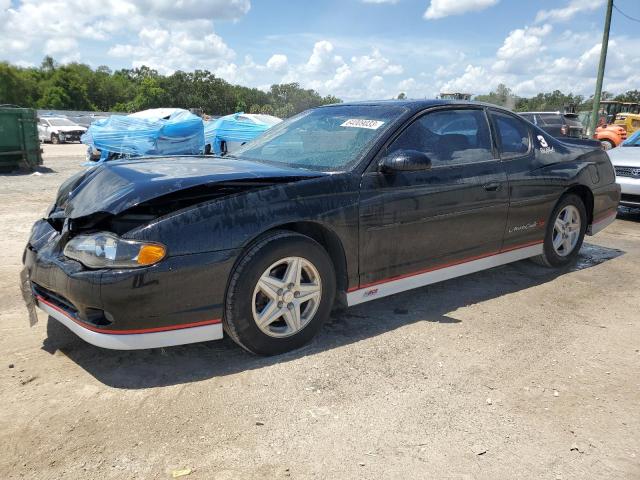 2G1WX15K929241207 - 2002 CHEVROLET MONTE CARL SS BLACK photo 1