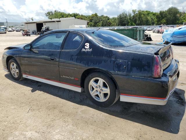 2G1WX15K929241207 - 2002 CHEVROLET MONTE CARL SS BLACK photo 2