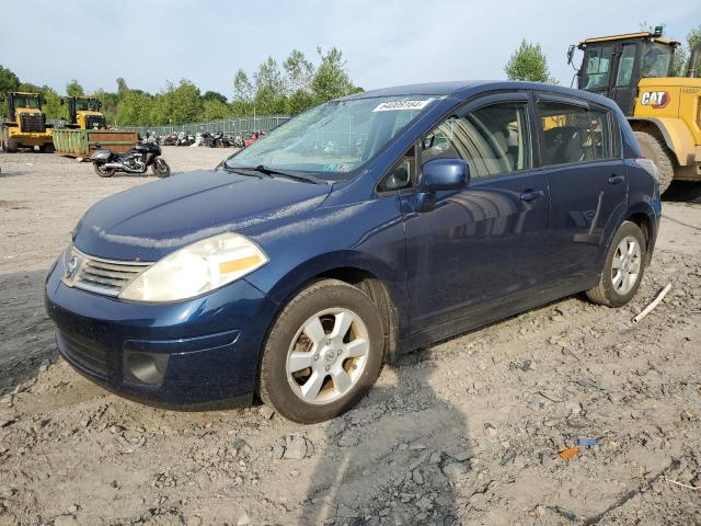 3N1BC13E28L358781 - 2008 NISSAN VERSA S BLUE photo 1