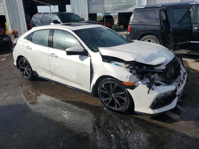 SHHFK7H93HU218946 - 2017 HONDA CIVIC SPORT TOURING WHITE photo 4