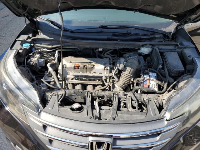 5J6RM4H71CL035678 - 2012 HONDA CR-V EXL BLACK photo 12