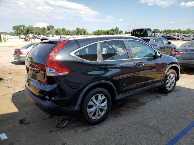 5J6RM4H71CL035678 - 2012 HONDA CR-V EXL BLACK photo 3