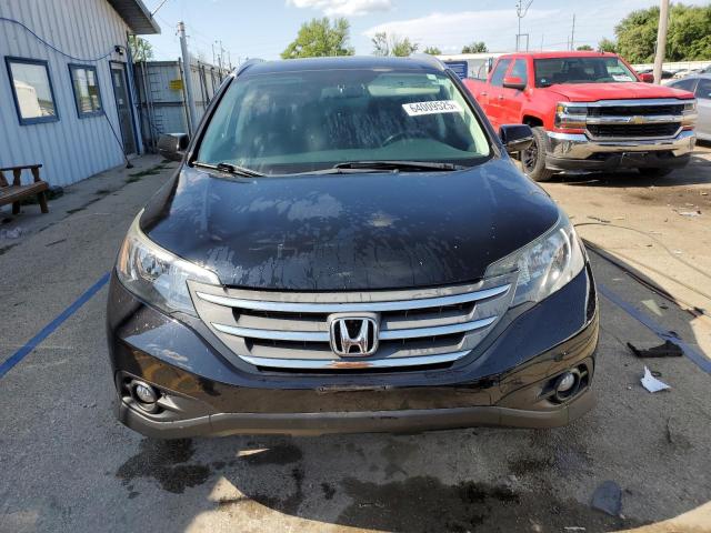 5J6RM4H71CL035678 - 2012 HONDA CR-V EXL BLACK photo 5