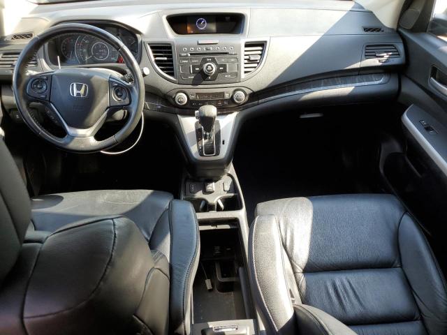 5J6RM4H71CL035678 - 2012 HONDA CR-V EXL BLACK photo 8