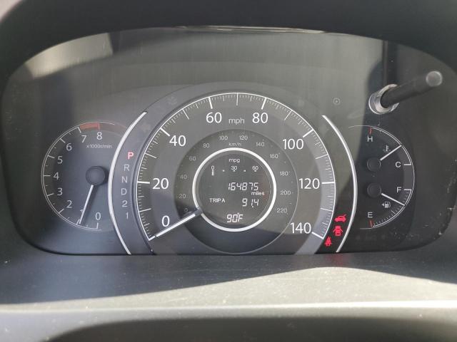 5J6RM4H71CL035678 - 2012 HONDA CR-V EXL BLACK photo 9