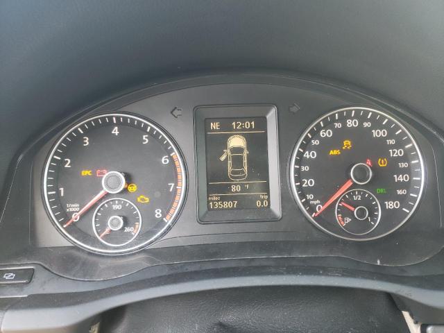 WVWAA7AH5AV009988 - 2010 VOLKSWAGEN EOS TURBO WHITE photo 9