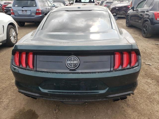 1FA6P8K09K5499944 - 2019 FORD MUSTANG BULLITT GREEN photo 6