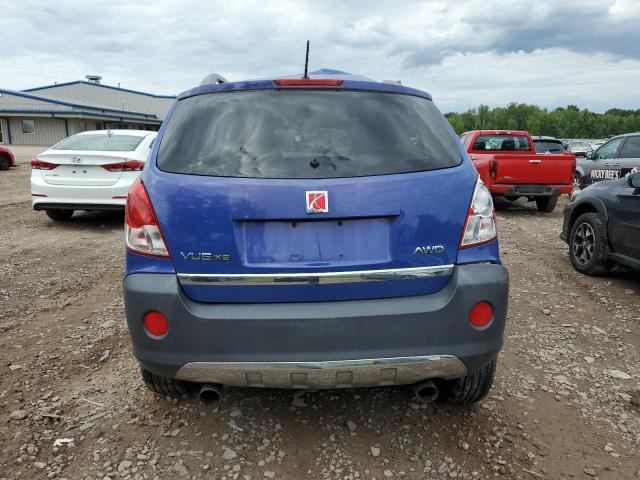 3GSDL43N58S550164 - 2008 SATURN VUE XE BLUE photo 6