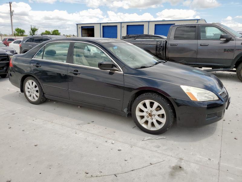 1HGCM66596A022705 - 2006 HONDA ACCORD EX შავი ფოტო 4