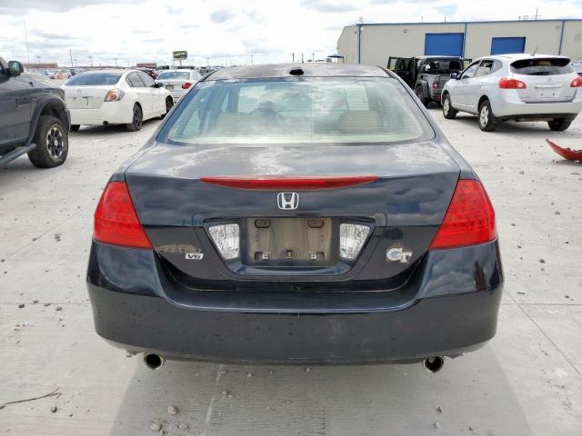 1HGCM66596A022705 - 2006 HONDA ACCORD EX შავი ფოტო 6