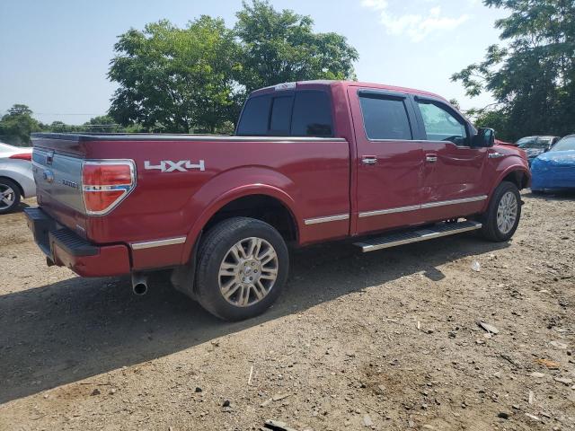 1FTFW1EFXDFC70898 - 2013 FORD F150 SUPERCREW RED photo 3