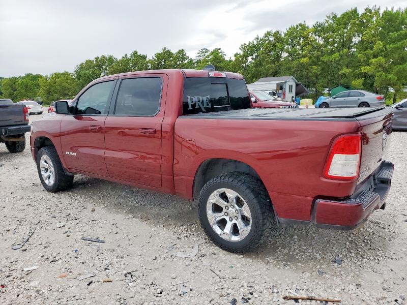 1C6RREFT1KN642283 - 2019 RAM 1500 BIG HORN/LONE STAR MAROON photo 2