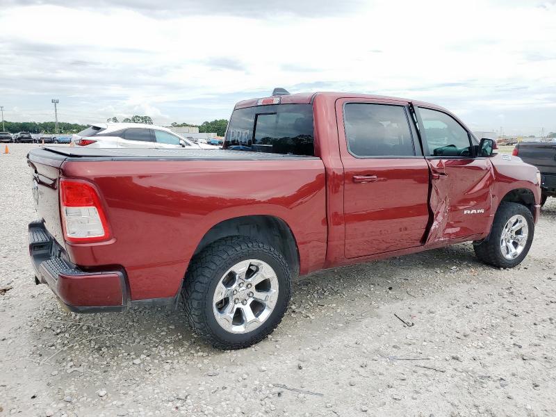1C6RREFT1KN642283 - 2019 RAM 1500 BIG HORN/LONE STAR MAROON photo 3