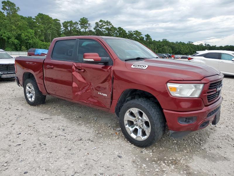 1C6RREFT1KN642283 - 2019 RAM 1500 BIG HORN/LONE STAR MAROON photo 4