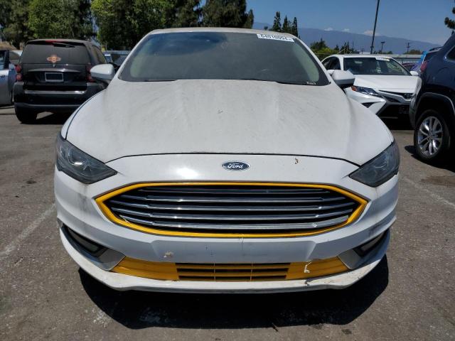 3FA6P0LU5JR128486 - 2018 FORD FUSION SE HYBRID WHITE photo 5