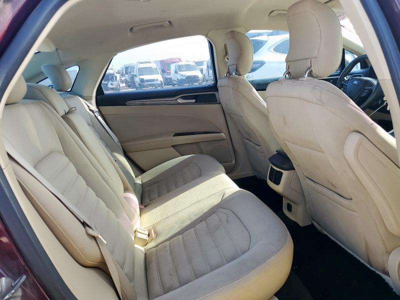 3FA6P0H78DR179908 - 2013 FORD FUSION SE BURGUNDY photo 10