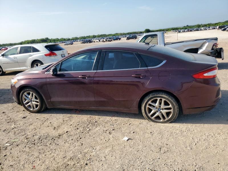3FA6P0H78DR179908 - 2013 FORD FUSION SE BURGUNDY photo 2