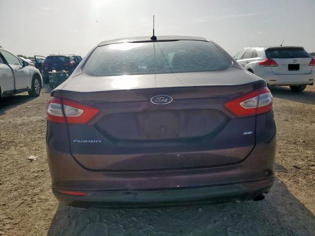 3FA6P0H78DR179908 - 2013 FORD FUSION SE BURGUNDY photo 6