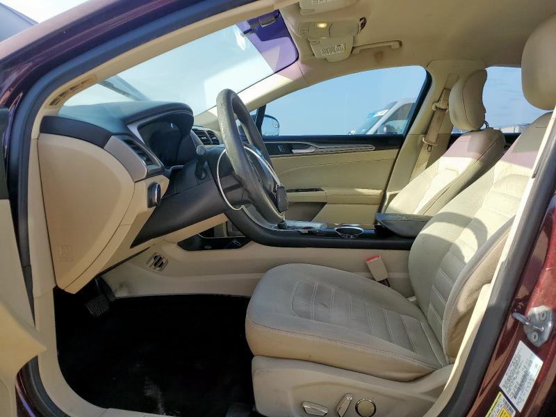 3FA6P0H78DR179908 - 2013 FORD FUSION SE BURGUNDY photo 7