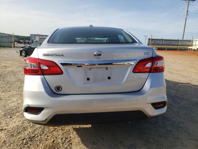 3N1AB7AP4KY448336 - 2019 NISSAN SENTRA S SILVER photo 6