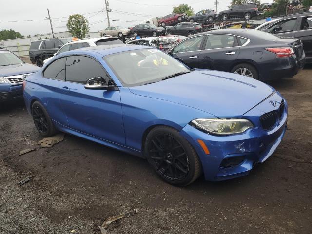 WBA1J9C59FVX98648 - 2015 BMW M235XI BLUE photo 4