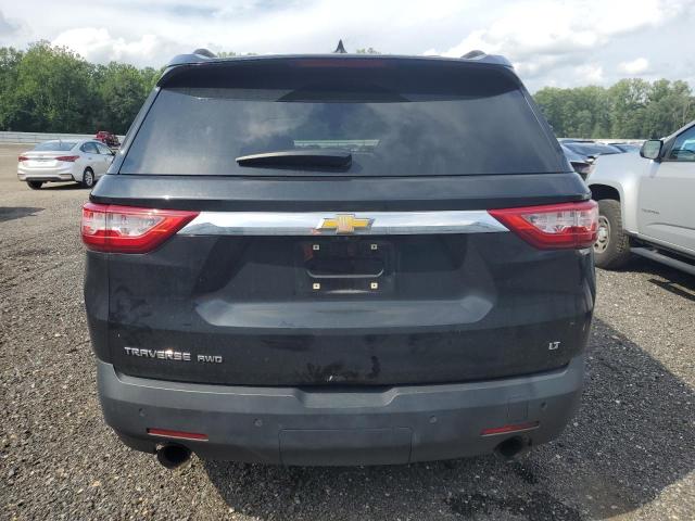 1GNEVHKW4KJ303584 - 2019 CHEVROLET TRAVERSE LT 黑色 照片 6