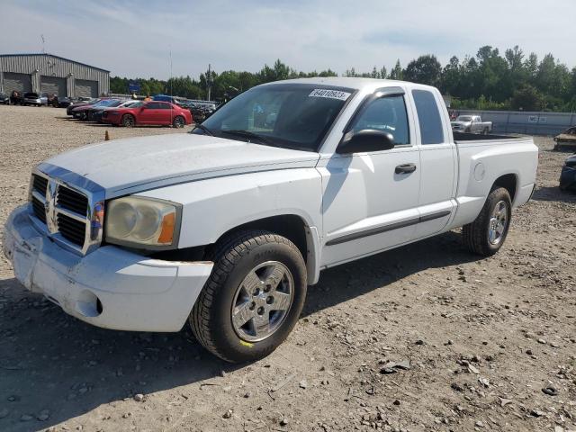 1D7HE42K06S557021 - 2006 DODGE DAKOTA SLT WHITE photo 1