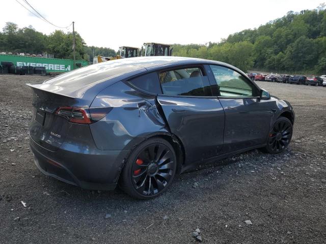 7SAYGDEF2NF449484 - 2022 TESLA MODEL Y BLACK photo 3