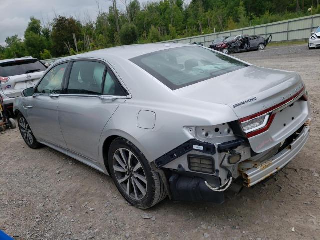 1LN6L9VK2H5630757 - 2017 LINCOLN CONTINENTA PREMIERE SILVER photo 2