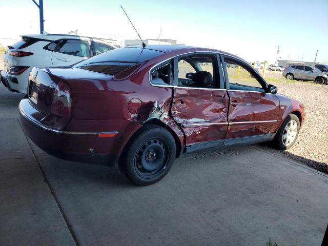 WVWRH63B83P194417 - 2003 VOLKSWAGEN PASSAT GLX Bordo foto 3