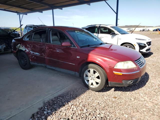 WVWRH63B83P194417 - 2003 VOLKSWAGEN PASSAT GLX Bordo foto 4